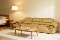 Canapé Modulaire Premium Moderne Doré Bouclé Compressé Sous Vide Taille Personnalisée pour Projets Hôteliers, Appartements et Ateliers