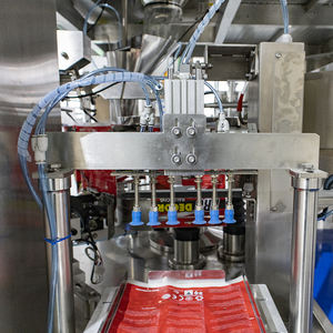 Machine d'emballage automatique colombienne de café grain de poudre granulaire debout sac préfabriqué pochette à fermeture éclair remplissage scellage - Product Image 5