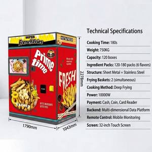 Distributeur automatique de frites Iplaysmart, distributeur automatique de poulet frit et de pommes de terre, prix d'usine - Product Image 2