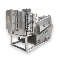 Presse à vis pour déshydratation des boues industrielles NORSEN, compacteur de boues pour boues biologiques