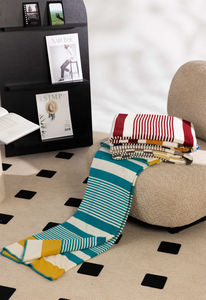 ผ้าห่มผ้าไมโครไฟเบอร์ถักสำหรับเดินทางสุดหรูแถบสี<span class=keywords><strong>สด</strong></span>ผ้าไมโครไฟเบอร์2024 OEKO-TEX - Product Image 5