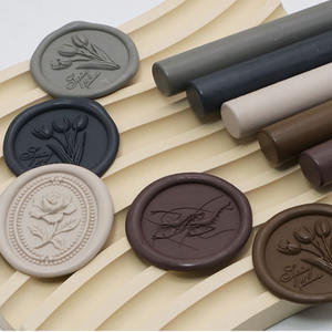 Palos de sello de cera de 90 colores mate Palos de sobres de cera de sellado circular - Product Image 5