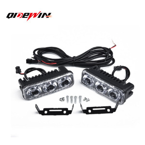ไฟเดย์ไลท์ QIDEWIN 3LED 3000Lm สำหรับกระจังหน้ารถยนต์ พร้อมฟังก์ชั่นไฟถอยหลัง - Product Image 2
