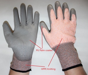 Suncend Superior Gants résistants aux coutures avec paume et bout des doigts en PU - Product Image 5