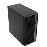 Boîtier PC de station de travail SOHOO-Mid Tower EATX, type AIO 240 mm, Type-C, châssis en acier silencieux pour le jeu et la création de contenu