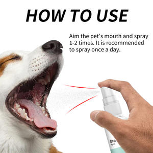 Formule végétale de marque privée, désodorisant <span class=keywords><strong>pour</strong></span> soins dentaires et bucco-dentaires <span class=keywords><strong>pour</strong></span> chiens, vaporisateur de déodorant <span class=keywords><strong>pour</strong></span> animaux de compagnie - Product Image 5