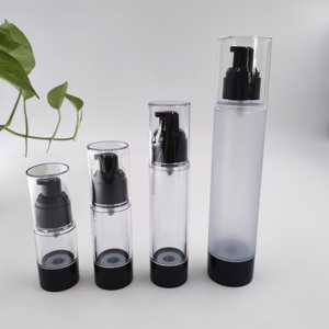 Flacon pompe airless 15 <span class=keywords><strong>20</strong></span> 30 50 80 100 ml pour crème visage, flacon airless 30 ml pour sérum huileux et gel contour des yeux pour emballage cosmétique - Product Image 2