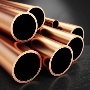 Straight Copper Pipe C12200 Red Copper Tube for Air Conditioner - Product Image 1