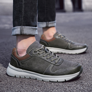 Chaussures de marche robustes avec empeigne composite, amorti confortable, semelle en caoutchouc antidérapante, construction flexible pour usage décontracté - Product Image 1