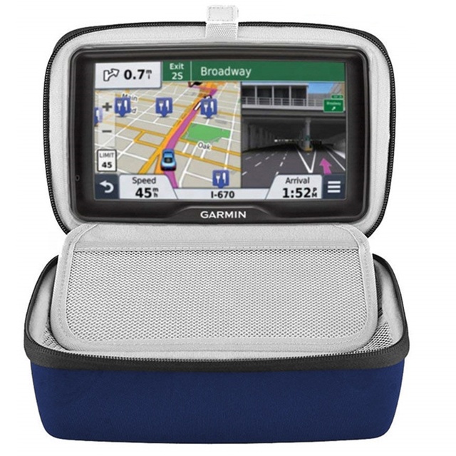 Travel Carrying Waterproof Big Size Hard Shell Eva Case for Garmin Edge Gpsmap, Eva Handheld Gps Case for Garmin Etrex