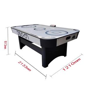 Tavolo da Air Hockey Elettrico Blu di Alta Qualità da 7 Piedi per Sala Giochi Domestica, Attrezzatura Sportiva da Interno con Segnapunti Elettronico - Product Image 6