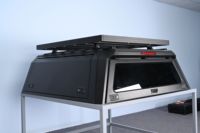 Capot de camion rétractable étanche et verrouillable pour Foton Tunland V9, en alliage d'aluminium de haute qualité, directement de l'usine, type hardtop sportif.