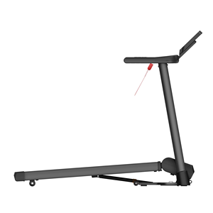 Cinta de correr eléctrica plegable portátil de 3HP con inclinación automática, pantalla LED y monitor de frecuencia cardíaca para fitness en interiores, venta al por mayor - Product Image 5