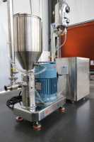 Mélangeur de colle adhésive à dispersion sous vide haute vitesse BaiLi 50L avec pompe à moteur servo, machine de mélange et de dispersion automatique pour aliments SUS304