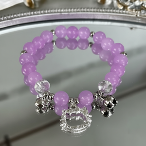 Bracciali Eleganti Fatti a Mano con Perline per Donne, Gioielli con Farfalle, Foglie e Perle, Braccialetti alla Moda in Vendita - Product Image 1