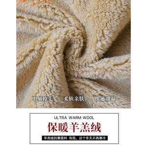 Cappotti invernali in lana d'agnello pesanti giacche calde felpe con cerniera a maniche lunghe Casual Sp - Product Image 2