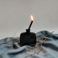 Bougie liquide décorative à l'huile, durée de combustion de 10 heures, effet éternel