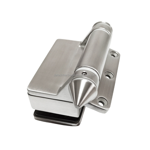 Cerniera per Cancello in Vetro Senza Telaio in Acciaio Inox Moderno DETECH, Cerniera <span class=keywords><strong>a</strong></span> Molla Autochiudente Vetro-Vetro per Recinzioni di Piscine - Product Image 4