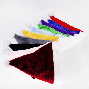 Cappello da <span class=keywords><strong>Elfo</strong></span> Personalizzato per Adulti e Bambini in Flanella, Stile Classico, Stampa Digitale, <span class=keywords><strong>Cappelli</strong></span> Natalizi Rosa Blu Verde, Morbidi, Lavabili Solo a Mano, Economici - Product Image 4