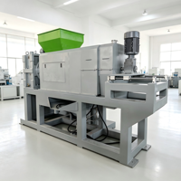 Machine de recyclage automatique Horserider pour l'ouverture de balles de film PE/PP, avec pompe de pressage, déshydratation et séchage, équipée d'un moteur et d'une boîte de vitesses