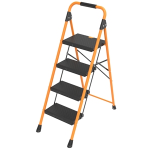 ANSI 225LB Wide <strong>Step</strong> <strong>Ladder</strong> <strong>Stools</strong> Household Folding <strong>Ladders</strong> Contemporary Metal <strong>Ladder</strong> - Product Image 5