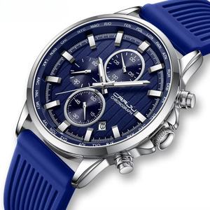 Nuevo Reloj de Pulsera Luminoso de Moda para Hombre, Reloj de Cuarzo Deportivo con Correa de Silicona, Multifunción, Cronógrafo, Resistente al Agua - Product Image 3