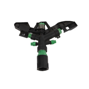Aspersor de impacto con trípode, cabezal de riego giratorio de plástico con rosca interna de 1 pulgada para agricultura y paisajismo - Product Image 5