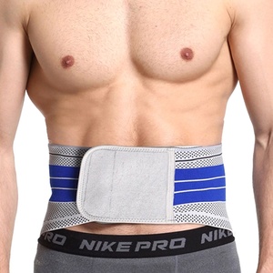 Nylon tricoté respirant <span class=keywords><strong>sport</strong></span> Protection soulagement de la douleur au <span class=keywords><strong>dos</strong></span> Compression taille entraîneur <span class=keywords><strong>ceinture</strong></span> de soutien - Product Image 3