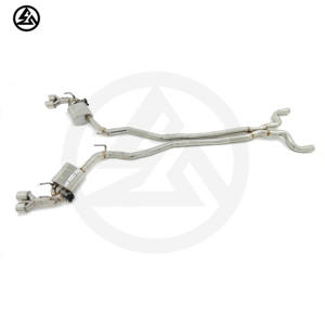 Systèmes d'échappement CSZ pour <span class=keywords><strong>Chevrolet</strong></span> <span class=keywords><strong>Camaro</strong></span> ZL1 3.6L <span class=keywords><strong>V6</strong></span> ss304 silencieux tuyau d'échappement catback à soupape - Product Image 4