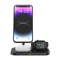 Nouvelle technologie de charge sans fil pour iPhone 12 13 Pro 14 Pro Max Chargeur sans fil pour Airpods 3 Pro Chargeur pour Iwatch