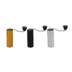 24 Grinding <b>Settings</b>,<b>Plastic</b> Handle,Portable Mini Coffee Grinder - Product Image 1