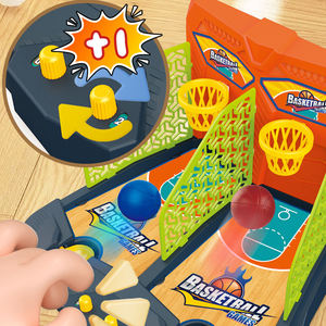 Juego de Construcción Educativo de Plástico para Niños, Juguete Deportivo de Baloncesto para Dos Jugadores, Cancha de Baloncesto, Juego Interactivo para Padres e Hijos - Product Image 4