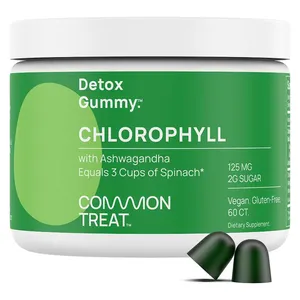 Handelsmarke Chlorophyll Gummies Enthält ungefiltertes ACV Sea Moss Elder berry Echinacea Vitamin D3 C E B12 Energy Boost