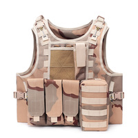 Gilet de poitrine tactique léger à dégagement rapide personnalisé équipement de jeu de plein air roulement de charge réglable étanche