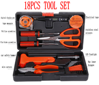 Boîte à outils d'électricien 100 pièces, kit d'outils électriques, ensemble d'outils à main, coffret à outils, perceuse sans fil avec multimètre