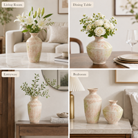 Vases en céramique et porcelaine d'art moderne, décoration esthétique pour la maison, salon, salle à manger, accessoires de décoration, centres de table de mariage
