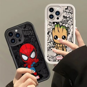Funda Protectora <span class=keywords><strong>de</strong></span> TPU Suave a Prueba <span class=keywords><strong>de</strong></span> Golpes <span class=keywords><strong>de</strong></span> Marvel para 17/16/15/14/13/12/11 Pro Max <span class=keywords><strong>X</strong></span>/XS MAX 7/8 Plus - Product Image 2