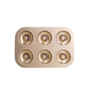 Non Stick Donut <b>Mold</b> 6 9 12 Cavity Carbon Steel Baking Pan With Holes Home Cake <b>Molds</b> For Baking - Product Image 2
