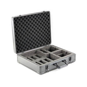 Lichtgewicht geanodiseerde duurzame zwarte aluminium waterdichte OEM/ODM op maat gemaakte gereedschapskoffer van geëxtrudeerd aluminium, harde koffer - Product Image 5