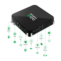 Récepteur de télévision par satellite OTT 4K Android et dvb smart android tv box
