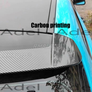 Pour BMW Série 1 E87 E81 Hatchback 116i 120i 118i 2004-2012 Aileron de coffre arrière en ABS noir carbone Accessoires auto - Product Image 5