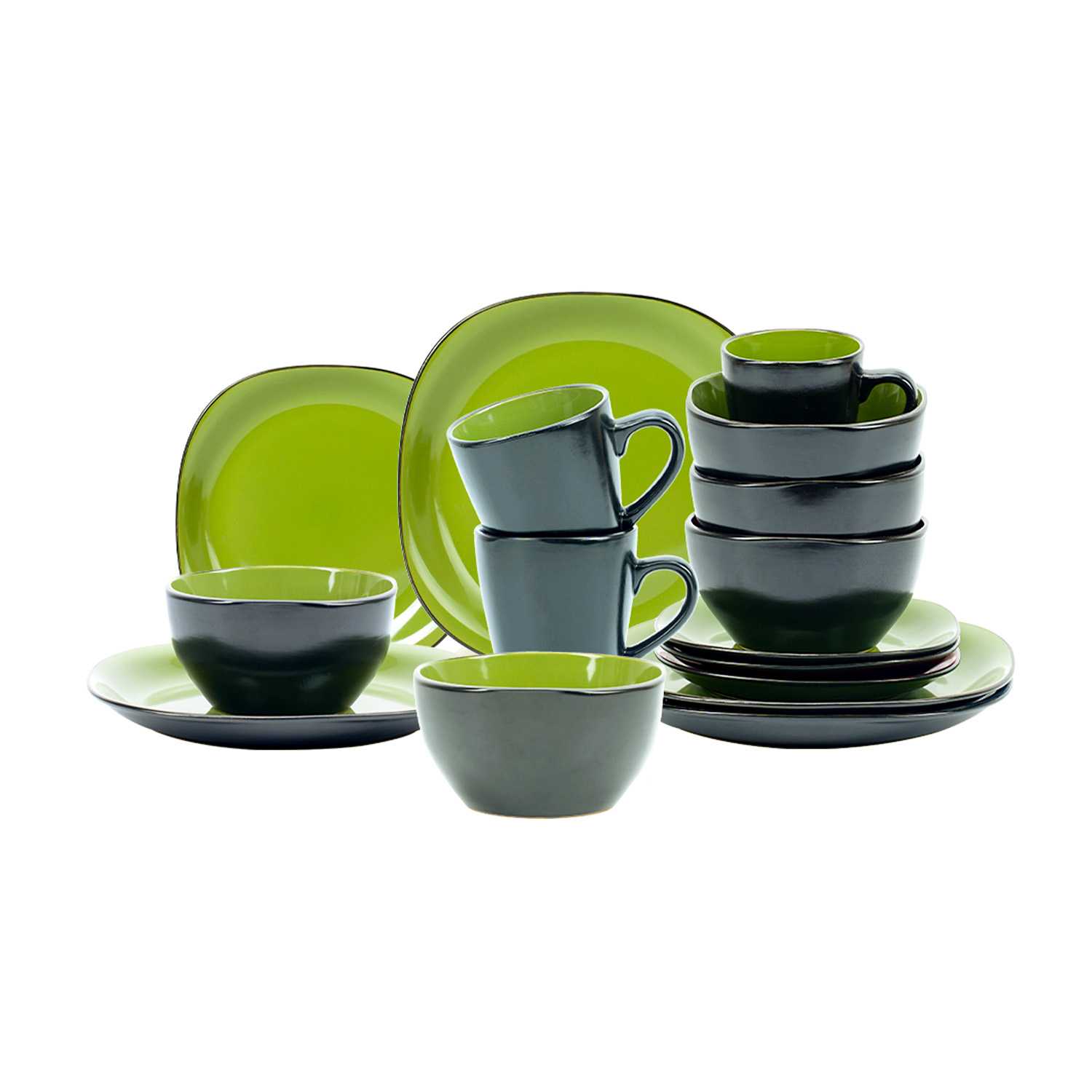 สีเขียว