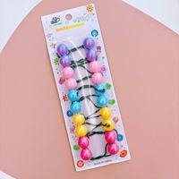MYLULU Edle elastische Pferdes chwanz Perlen Modische Haar gummis für Kinder Kunststoff Perle Bobbles Bälle Hot Sale für Kleinkind Mädchen