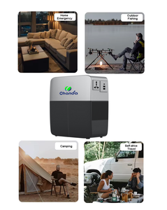 300W LiFePO4 Taşınabilir Güç İstasyonu, 200W Güneş Paneli, 110V 220V AC Çıkışı, Kamp, Ev, Karavan, Acil Durum Yedek Güç Kaynağı için MPPT ile - Product Image 6