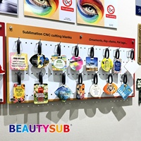 Étiquettes de bagages vierges en MDF enduites par sublimation BEAUTYSUB, étiquettes vierges pour transfert thermique Longstar pour impression de logo personnalisé