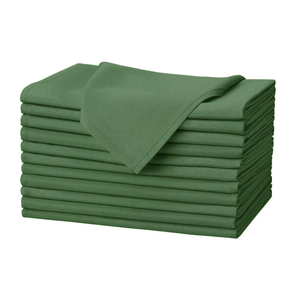 <span class=keywords><strong>20</strong></span> inch vải cưới nhà hàng ăn tối Khăn ăn Spun <span class=keywords><strong>Polyester</strong></span> vết nhăn chống sương màu xanh lá cây bảng Khăn ăn Sage Khăn ăn màu xanh lá cây - Product Image 1