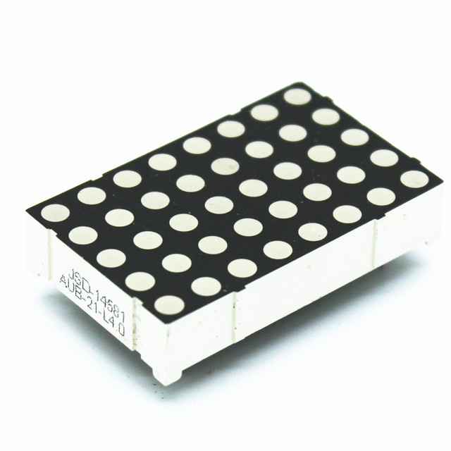 Jstronic 14581 Elevator Screen 1.4 Inch High Bright 3mm Led 5x8 Dot matrix Display
