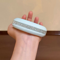 Bracelet large et épais en résine, motif floral à pois coloré, tendance, bijoux fantaisie, cadeaux pour femmes