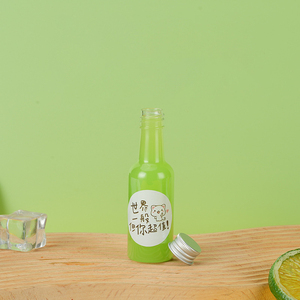 50ml 100ml 150ml Transparent <b>Plastic</b> Liquor Bottle with Screw <b>Cap</b> Leak Proof for Wine Juice Tea Beverage - Product Image 3