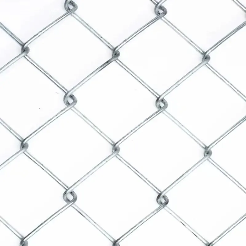 Hebei üretim galvanizli zincir bağlantı çit demir tel örgü
